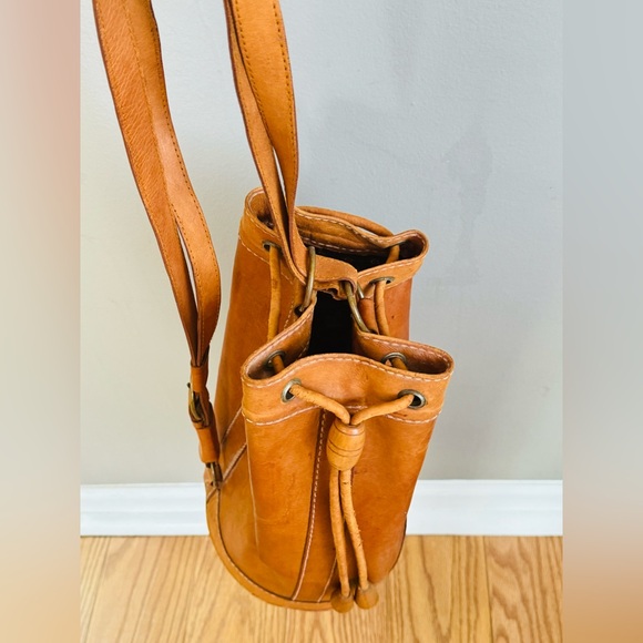 Vintage Genuine Leather Craft Satchel Lined Large - Picture 5 of 12